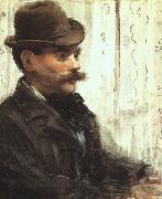 Edouard Manet Portrait of Alphonse Maureau oil
